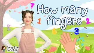 How Many Fingers | Kids Song | Action Songs for Children