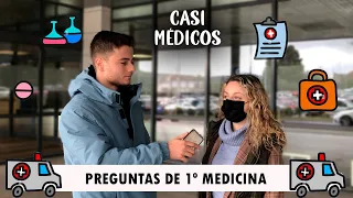 Haciendo a CASI MÉDICOS Preguntas de 1º de MEDICINA