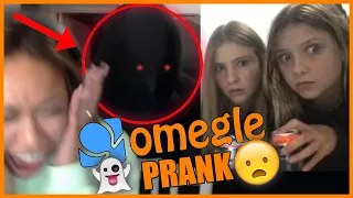 GIRL HAUNTED BY SHADOW MAN ON OMEGLE!!! 😱 (PRANK) | Dyl and Seb