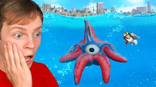 I Found a SEA MONSTER in GTA 5! (Secret)