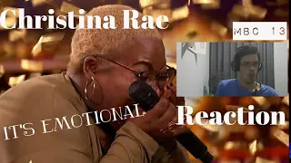 Golden Buzzer: Christina Rae performing Gimme Shelter - America's Got Talent 2020 Reaction