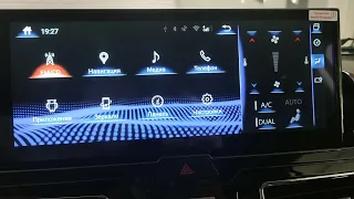 Toyota Land Cruiser 200 2015-2021.Замена штатного монитора на монитор в стиле LC 300.