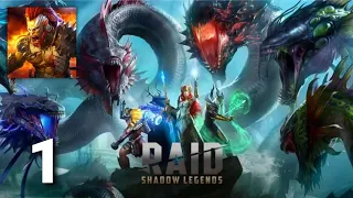 RAID: Shadow Legends - Gameplay Walkthrough Kaerok Castle Part 1 (ios Android)