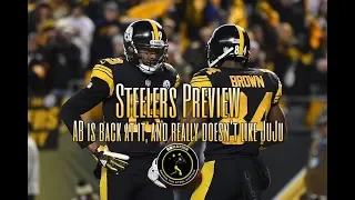 Steelers Preview: Antonio Brown is back at it again, and he really doesn't like JuJu