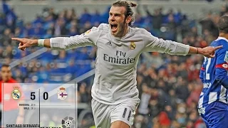 Real Madrid 5-0 Deportivo (La Liga 2015/16, matchday 19)