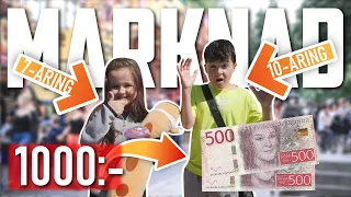 Vad Köper Barn Med 1000 Kr På En Marknad