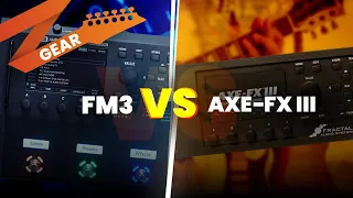 Fractal Audio Fm3 vs Axe Fx3