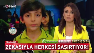 10 yaşındaki üstün zekalı çocuk görenleri şaşırtıyor!!!!! TAM 6 YAŞINDA😱😱