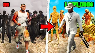 DE POBRE A RICO en un APOCALIPSIS ZOMBIE en GTA 5 !