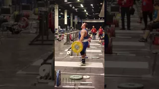 IWF Anaheim 2017 Fernando Reis Clean Pull Prank 250 kg