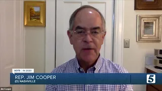 Rep. Jim Cooper concerned Pres. may withdraw from debate