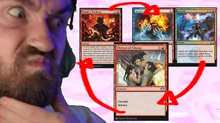 WIZARDS: BAN THIS COMBO OR HISTORIC IS RUINED! Throes Tibalt Invert Historic MTG Arena