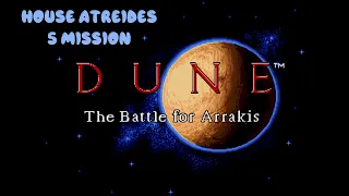 Dune II: Battle for Arrakis ● SEGA ● 5 Миссия ● Династия: Атрейдесов (House Atreides)