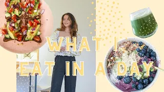 WHAT I EAT IN A DAY | vegan& glutenfrei | Reizdarmsyndrom& Kaffee | Episode 1