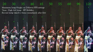 Destiny 2 PC Jump Height Framerate Testing