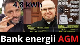 Energia off grid: bank, magazyn energii w poczekalni u księdza ? Tam jest moc ;) Bóg tak chciał!