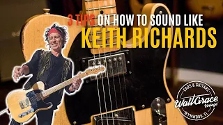 3 tips on how to sound like Keith Richards /// Fender Custom Shop LTD '51 HS Telecaster Heavy Relic