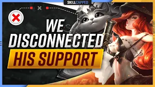 We DISCONNECTED a Challenger's SUPPORT in GOLD - ADC Guide