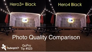 GoPro Hero4 Black vs Hero3+ Black Photo Quality Comparison - GoPro Tip #523 | MicBergsma