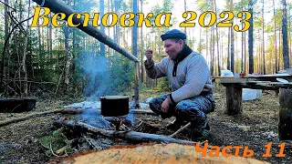 ВЕСНОВКА 2023  Часть 11  ПРОБУЕМ ВКУСНЯШКУ  ПОСЛЕДНЯЯ НОЧЬ НА ВЕСНОВКЕ