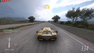 Forza Horizon 5 Lamborghini Diablo GTR stock top speed