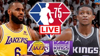 NBA LIVE : LOS ANGELES LAKERS VS SACRAMENTO KINGS LIVE REGULAR SEASON SCORE BOARD STREAMING TODAY