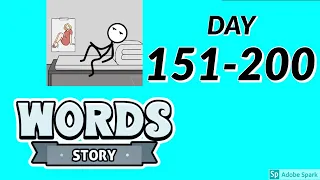 Words Story - Addictive Word Game day 151-200 answers only