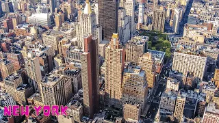 New York City by Drone - New York Aerial View - NYC Aerial Drone Footage