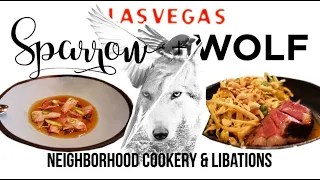 Las Vegas Sparrow and Wolf's Appetizing Tasting Menu 🇺🇲