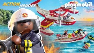 Feueralarm im Wald - Großeinsatz für die PLAYMOBIL-Feuerwehr! | PLAYMOBIL Kurzfilm