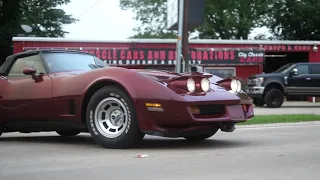 81 Corvette built by Sabra Getting Shipped | The Johnson Family Private Collection