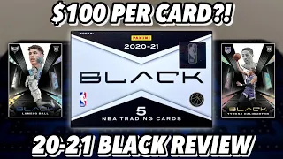 SPECIAL ONLINE EXCLUSIVE! | 2020-21 Panini Black Basketball Hobby Box Review