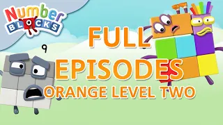 @Numberblocks- Orange Level Two | Full Episodes 20-22 | #HomeSchooling