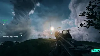 Battlefield 2042 Tornado + Rocket Launch