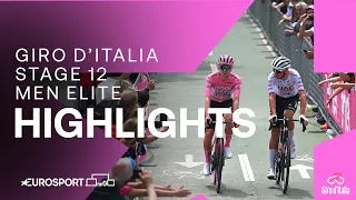 CLASS IS PERMANENT! 😃 | Giro D'Italia Stage 12 Race Highlights | Eurosport Cycling