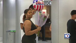 Haitian Americans wait for relatives at MIA after security alert