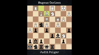 Magnus Carlsen vs Judit Polgar | Cuadrangular UNAM (2012)