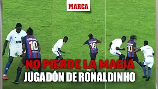 No pierde la magia: la acción de Ronaldinho que te teletransportará a 2005I MARCA