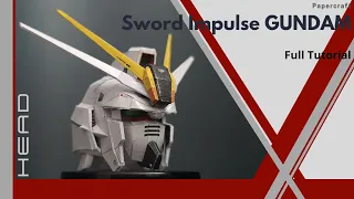 Papercraft - Sword Impulse GUNDAM | Head