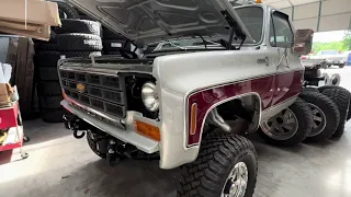 1979 1 ton K 30 fully disassembled nut bolt restoration big block fuel injected Squarebody truck