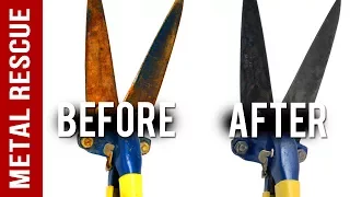 How To Remove Rust From Garden Shears