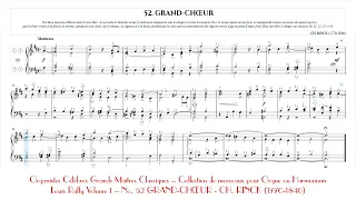 Louis Raffy Volume 1 – No. 52 GRAND-CHŒUR - CH. RINCK (1770-1846)