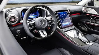 Новый Mercedes Benz AMG GT Coupe 2024 года — первый взгляд на самого практичного монстра с V8