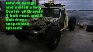 Link Suspension Design for Off Roading