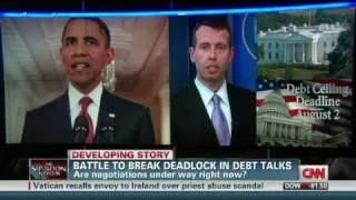 CNN: Battle to break deadlock in debt talks