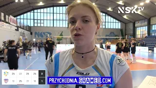 tv.nsk.pl [Natalia Sidor (LOS)] FINAŁ 1LSK: ECO HARPOON LOS Nowy Dwór Maz. - MKS COPCO Imielin 3:1