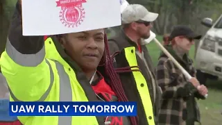 UAW union president to join auto workers rally in Chicago Saturday
