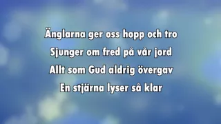 En stjärna lyser så klar (karaoke - lyrics)