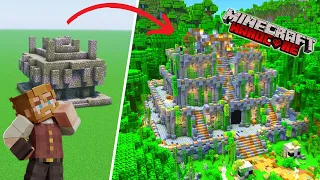 I Transformed a JUNGLE TEMPLE in HARDCORE Minecraft! | 1.20 Let's Play