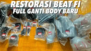 RESTORASI BEAT FI 2013 | 90% GANTI FULL BODY BARU ORIGINAL HABIS JUTAAN !!